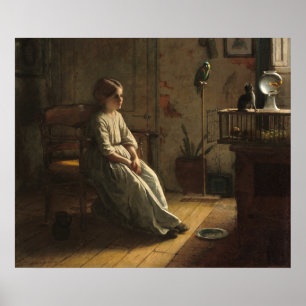 The Pets - Eastman Johnson Fine Art Poster