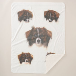 The PHALENE PAPILLON Sherpa Blanket