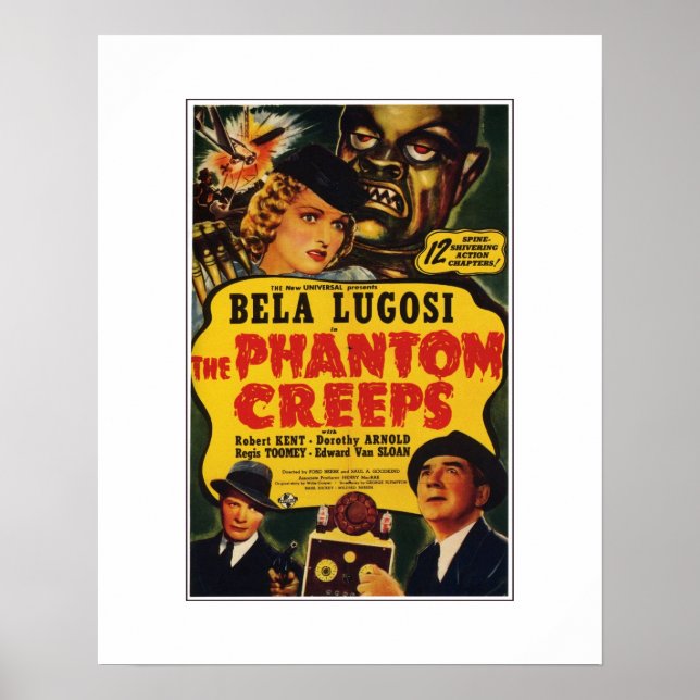 The Phantom Creeps Poster (Front)