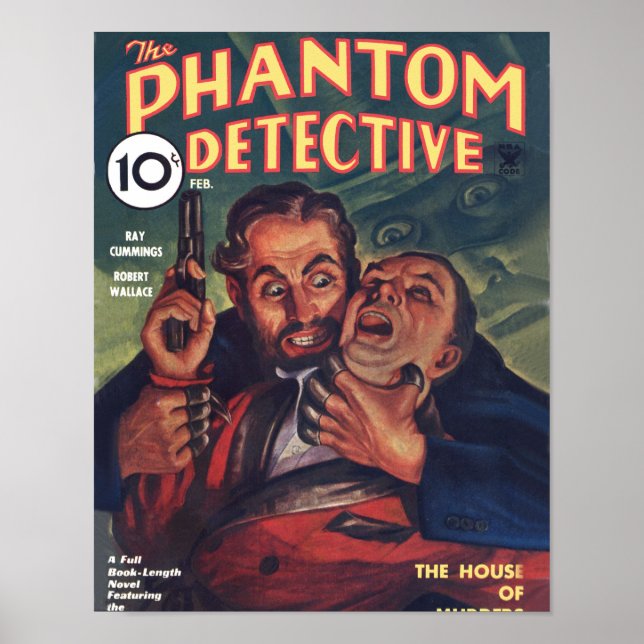 The Phantom Detective February 1935 Poster (Front)