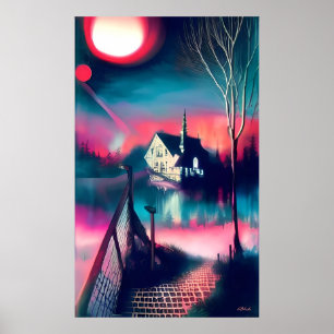 The Phantom House at Faragasso Heights Poster