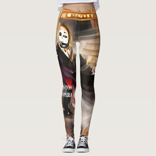 THE PHANTOM OF THE OPERA LEGGINGS (Front)
