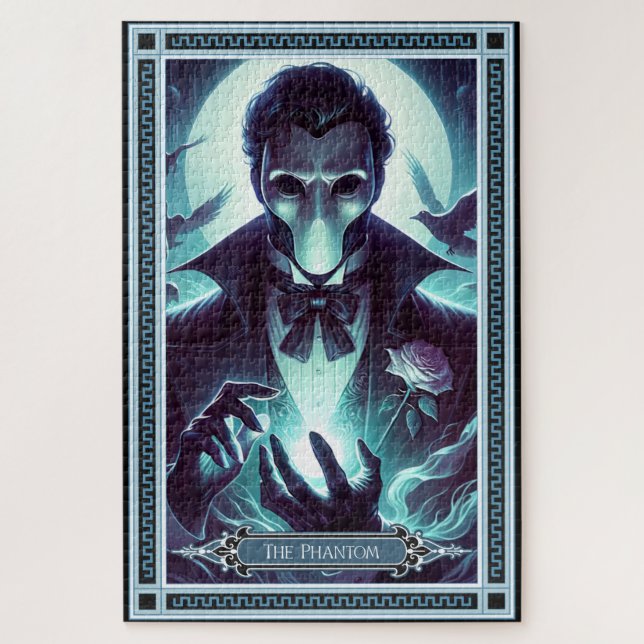 The Phantom Tarot Card Jigsaw Puzzle (Vertical)