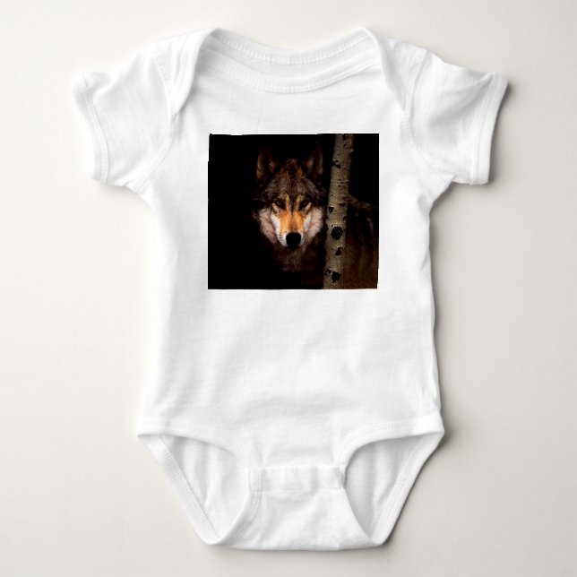 The Phantom Wolf Baby Bodysuit (Front)