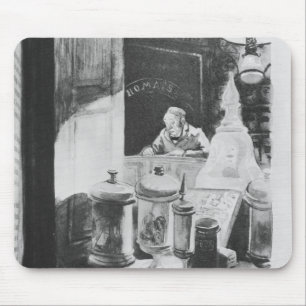 The Pharmacist Homais Mouse Pad