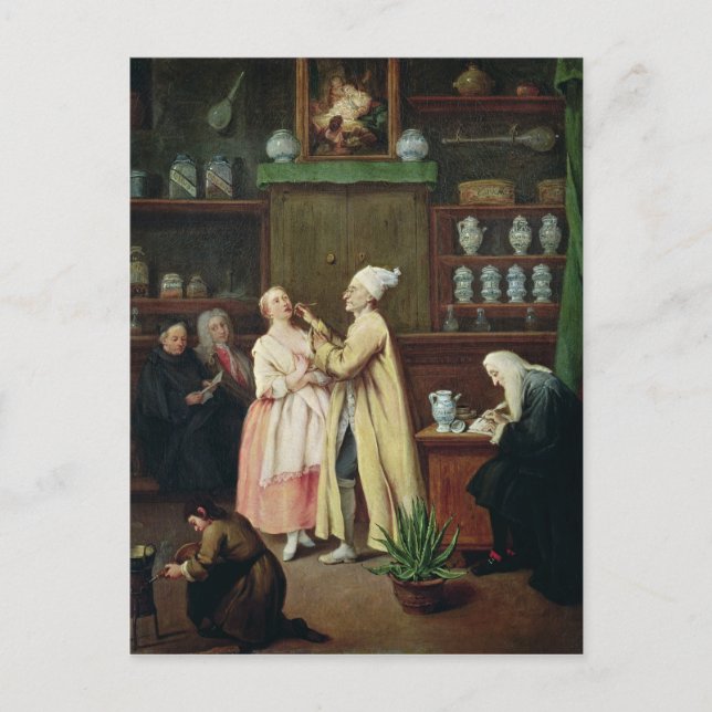 The Pharmacist Postcard (Front)