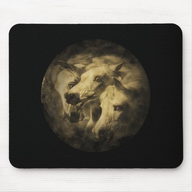 The Pharoah's Horses Mouse Pad (Front)