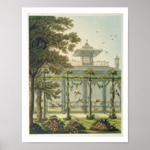 The Pheasantry, engraved by Joseph Constantine Sta Poster