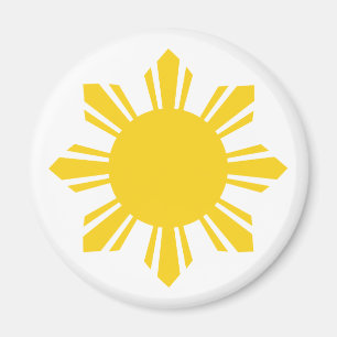 the Philippines   cropped sun, Philippines Magnet