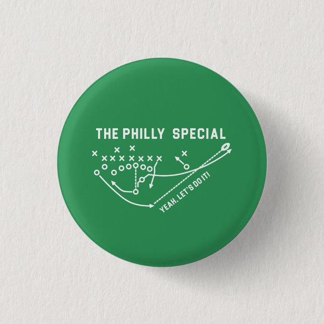 The Philly Special - Yeah let's do It 3 Cm Round Badge (Front)