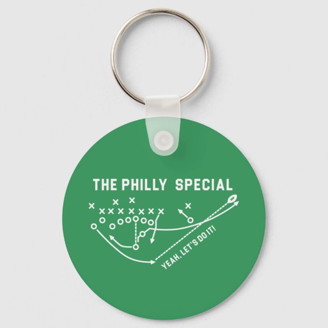 The Philly Special - Yeah let's do It Key Ring (Front)