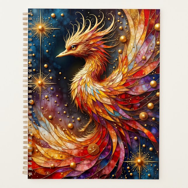 The Phoenix in the Stars Planner (Front)