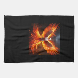 The Phoenix Reborn Tea Towel