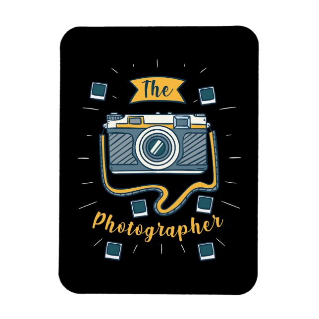 The Photographer Magnet (Vertical)