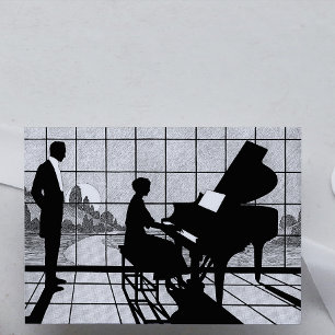 The Pianist Card