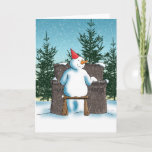 The Pianist Holiday Card<br><div class="desc">seasonal fun for all as Snowman sits down at the piano and gets the party started with some songs to sing along to!</div>