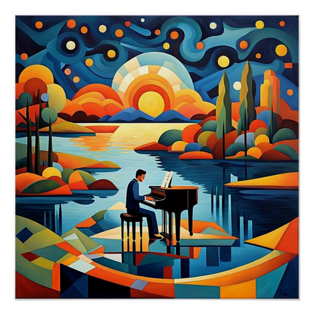 The Piano Player 4 Poster (Front)
