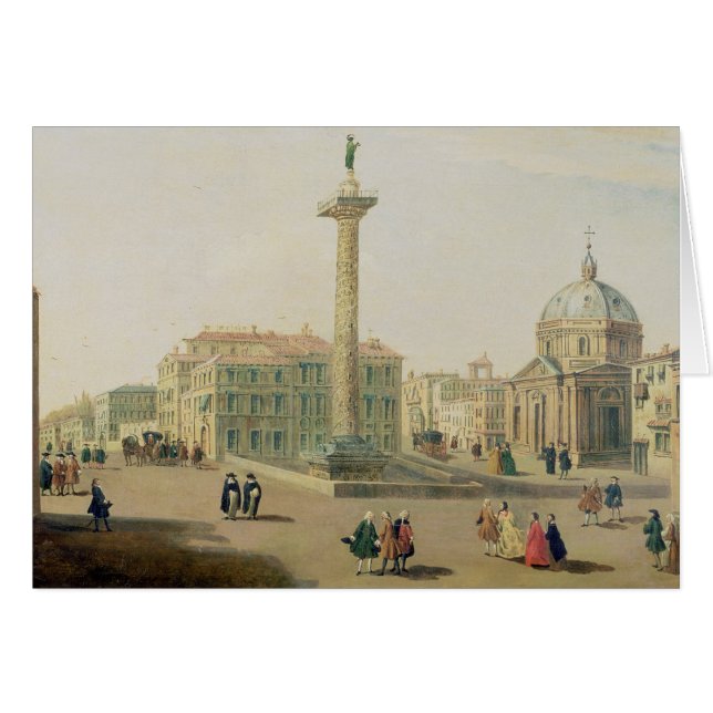 The Piazza Colonna, Rome (Front Horizontal)