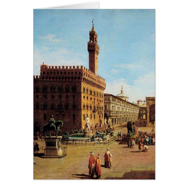 The Piazza della Signoria in Florence (Front)