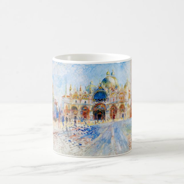 The Piazza San Marco, Renoir Coffee Mug (Center)