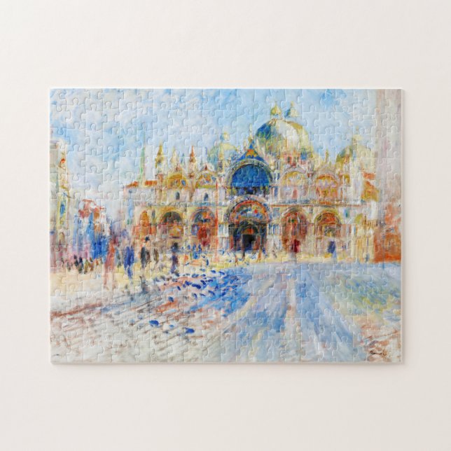 The Piazza San Marco, Renoir Jigsaw Puzzle (Horizontal)