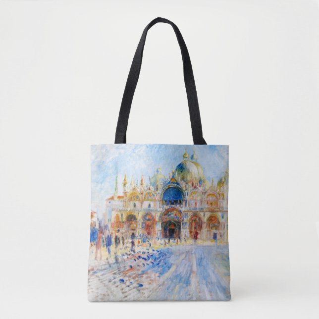 The Piazza San Marco, Renoir Tote Bag (Front)