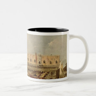 The Piazzetta and the Palazzo Ducale Two-Tone Coffee Mug