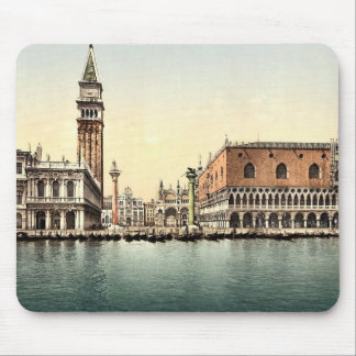The Piazzetta, Venice, Italy classic Photochrom Mouse Pad