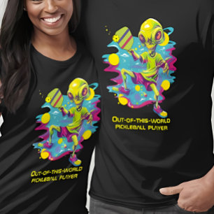 The Pickleball Invader T-Shirt