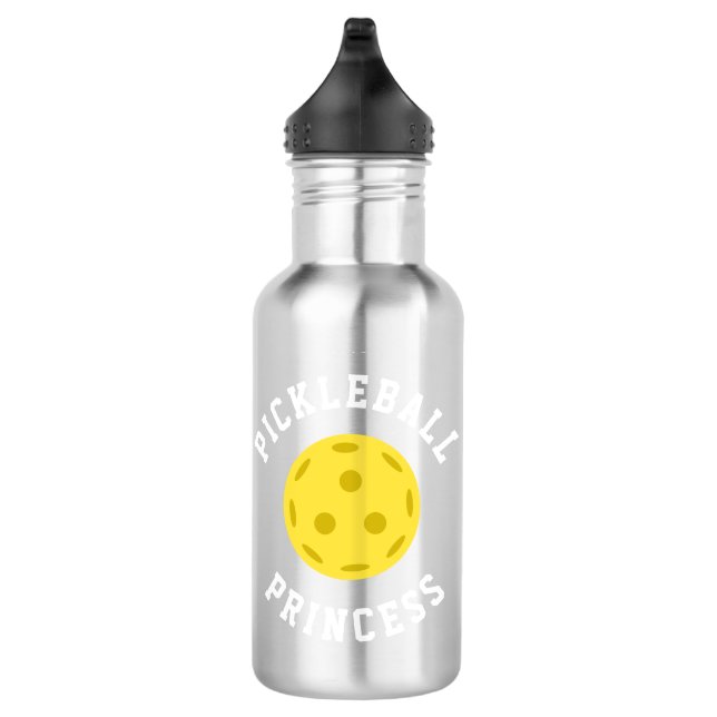 The Pickleball Princess Cute Fun Typography   710 Ml Water Bottle (Right)