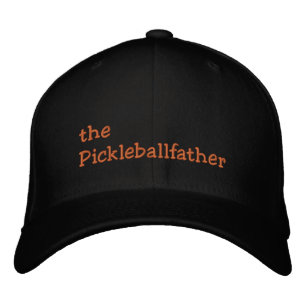 the Pickleballfather Embroidered Hat