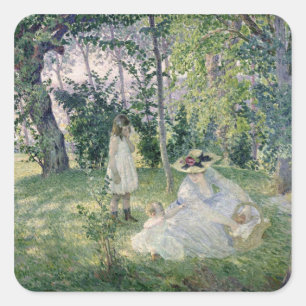 The Picnic, 1903 Square Sticker