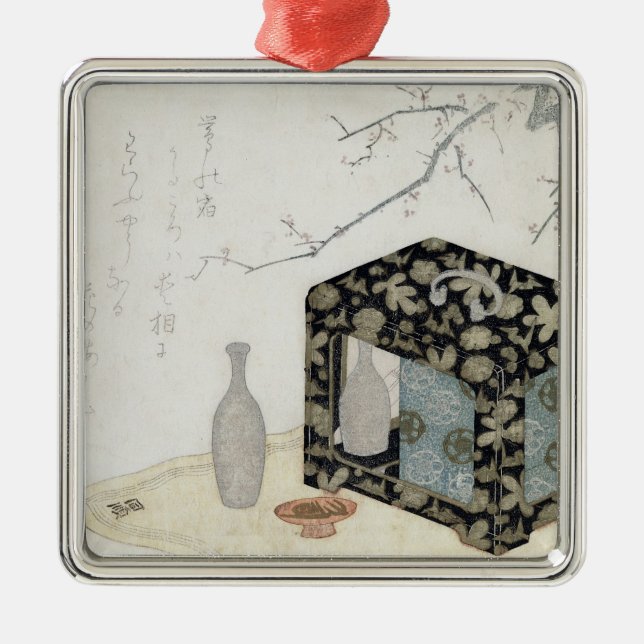 The Picnic Hamper Metal Tree Decoration (Front)