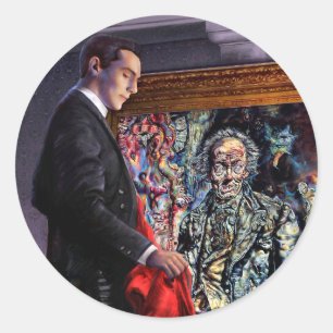 The Picture of Dorian Gray Gothic Horror Sticker