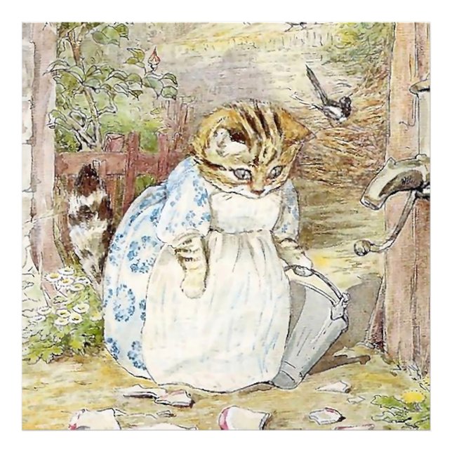 The Pie and the Patty Pan by Beatrix Potter Photo Print (Front)