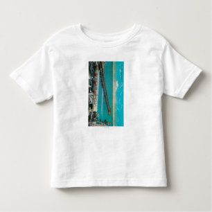 The Pier and Beach and Long Beach Toddler T-Shirt