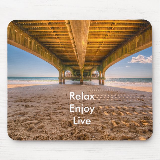 The pier mouse pad (Front)