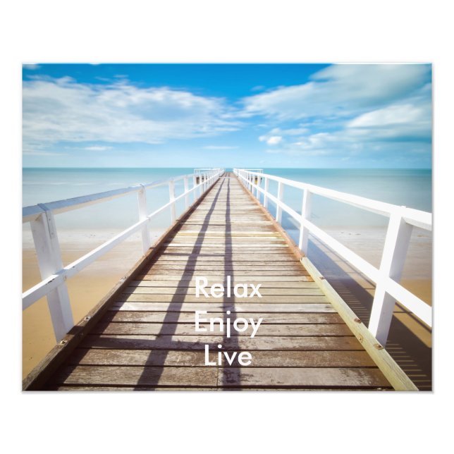 The pier photo print (Front)