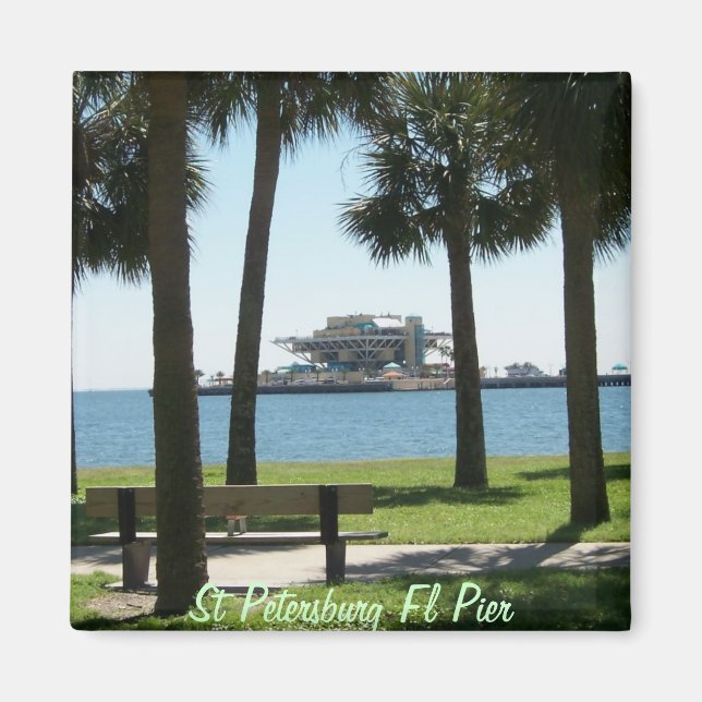 The Pier St Petersburg Florida Magnet (Front)