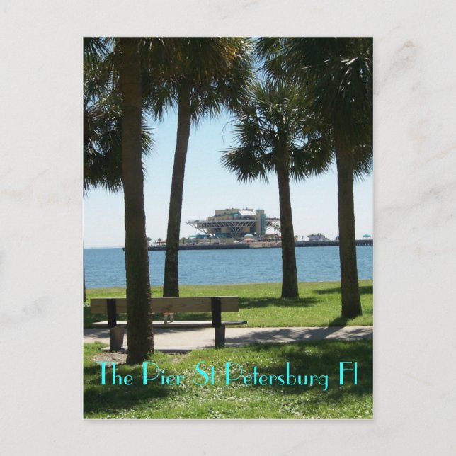 The Pier St Petersburg Florida Postcard (Front)