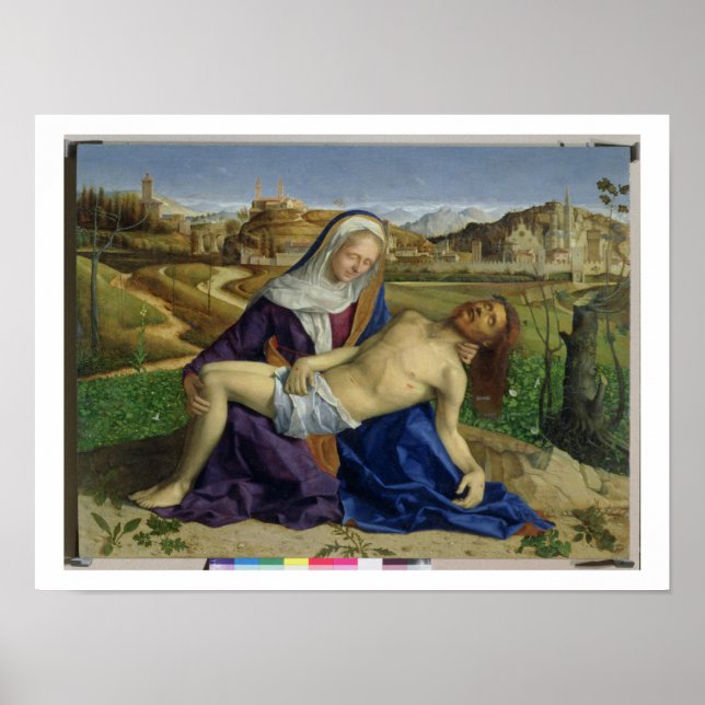 The Pieta, c.1505 (oil on panel) (post 1996 restor Poster (Front)