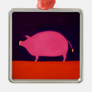 The Pig 1998 Metal Ornament