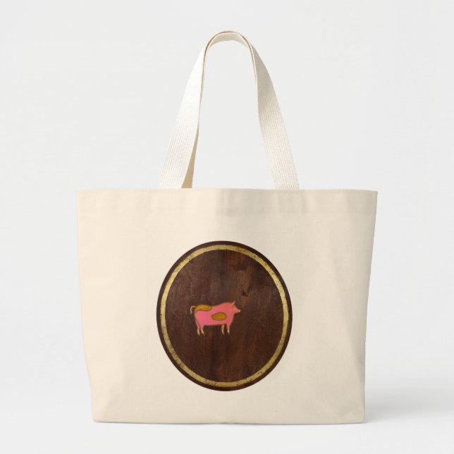 The Pig 2009 Large Tote Bag (Front)