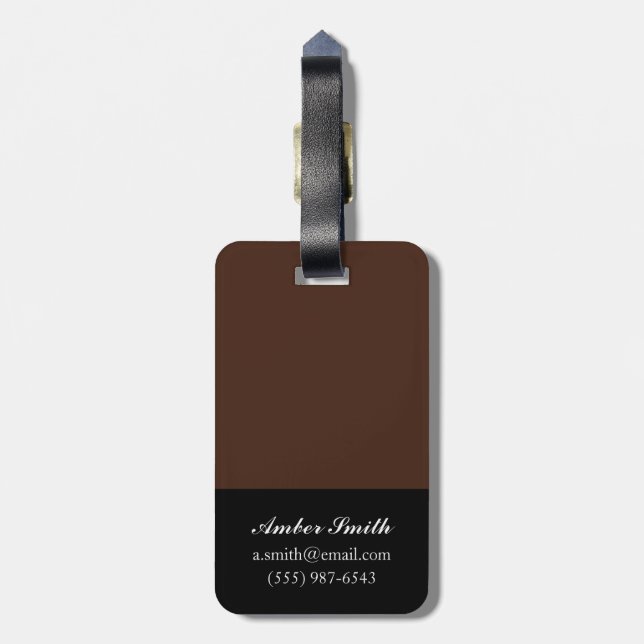 The Pig 2009 Luggage Tag (Back Vertical)