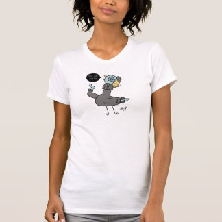 The Pigeon I'm an Artist Women's White T-Shirt 