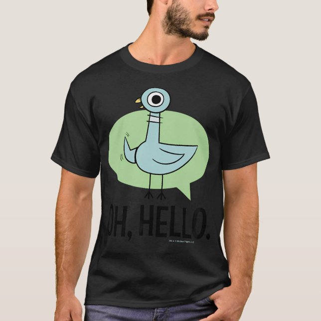 The Pigeon Oh Hello T-Shirt (Front)