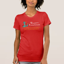 The Pigeon Teachers and Librarians Women's Red