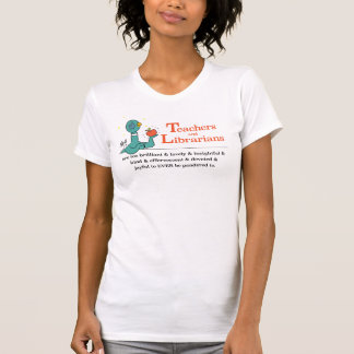 The Pigeon Teachers and Librarians Women's White T-Shirt