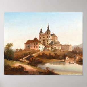 The Pilgrimage Church   Johann Wilhelm Jankowsky Poster