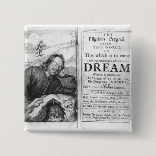 The Pilgrim's Progress' 15 Cm Square Badge